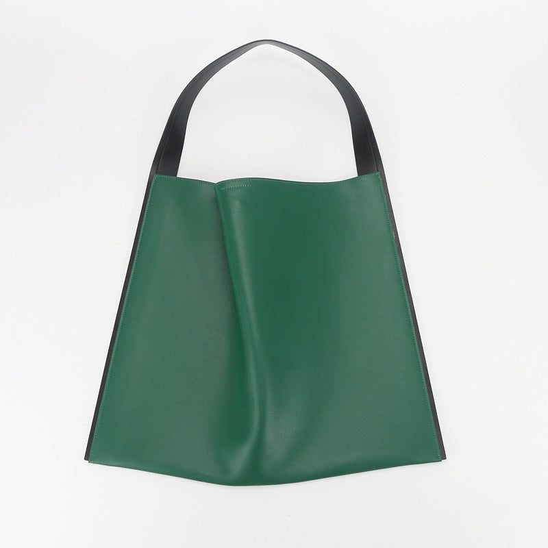 Women's Genuine Leather Korean Style Simple Fashion Shoulder Bags