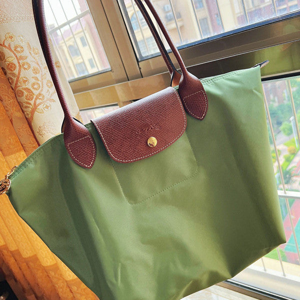 Women's Nylon Dumpling Embroidered Large Capacity Totes Shoulder Bags
