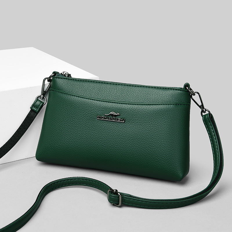 Women's Graceful Mother Soft Leather Fashion Crossbody Bags