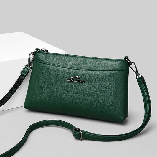 Women's Graceful Mother Soft Leather Fashion Crossbody Bags