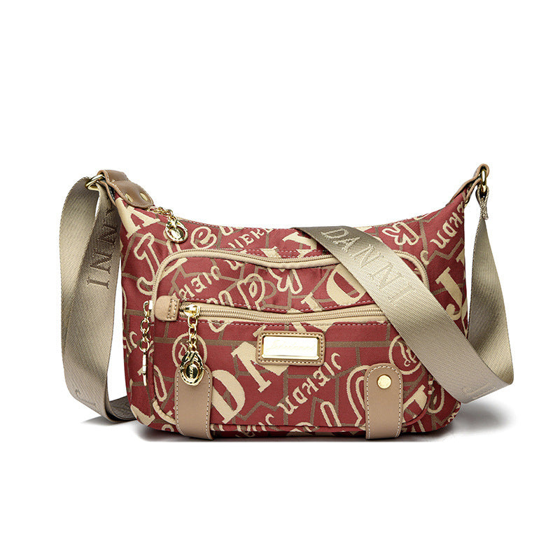 Women's Oxford Cloth Embroidered Mother Fashion Canvas Bags