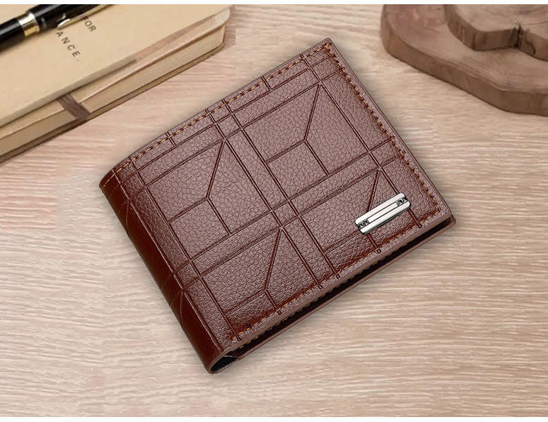 Men's Multiple Slots Certificate Large Capacity Business Men's Wallet