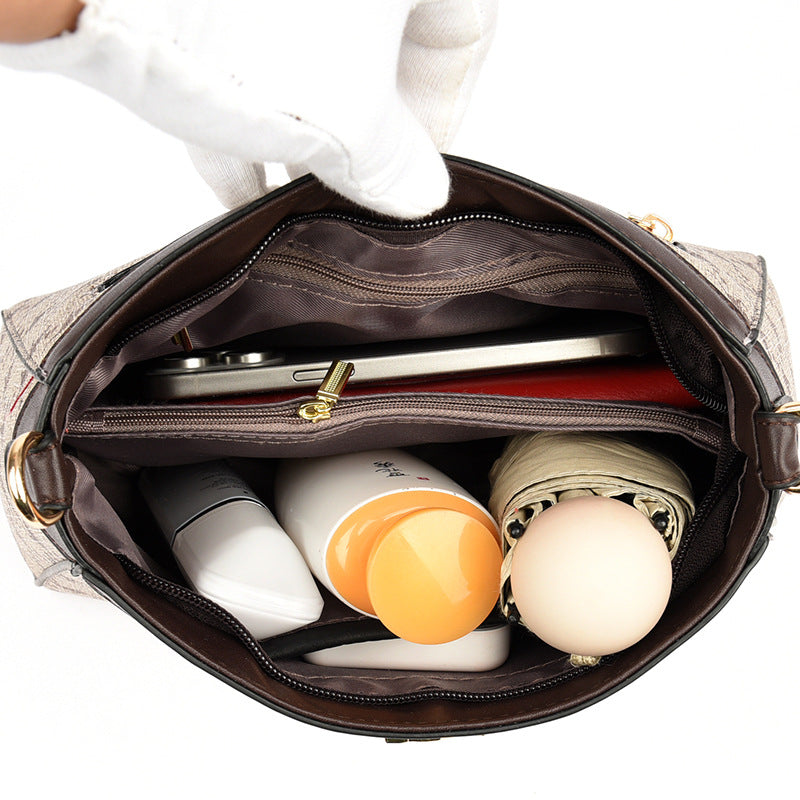 Graceful Women's Fashion Mother Print Pouch Women's Messenger Bag