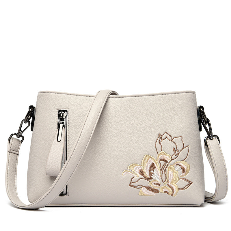 Style Embroidery Clutch Fashion Temperament Mother Crossbody Bags