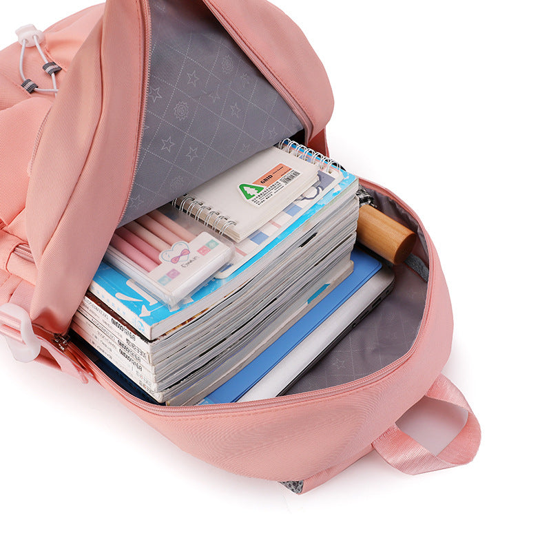 Korean Style High Quality Junior's Large Capacity Middle School Students' Schoolbags