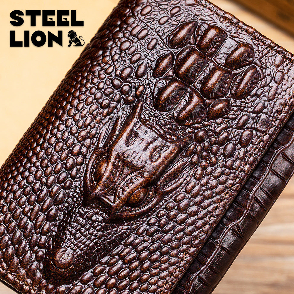 Men's Pattern Multiple Slots Vintage Style With Men's Wallet