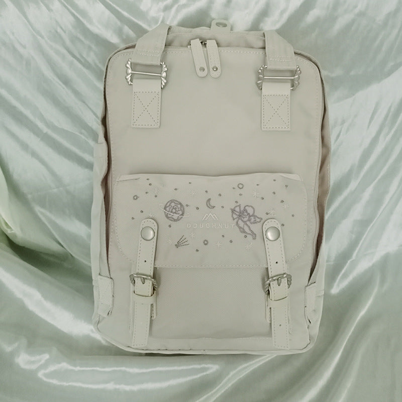 Donut Female High College Campus Leisure Backpacks