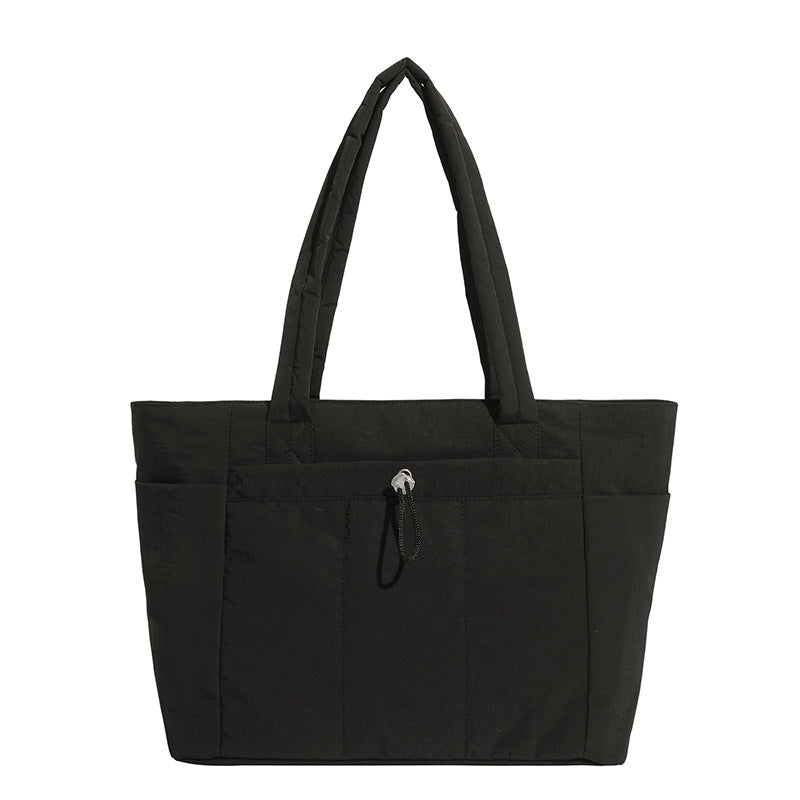 Women's Down Lazy Commuter Large Capacity Solid Color Women's Shoulder Bag