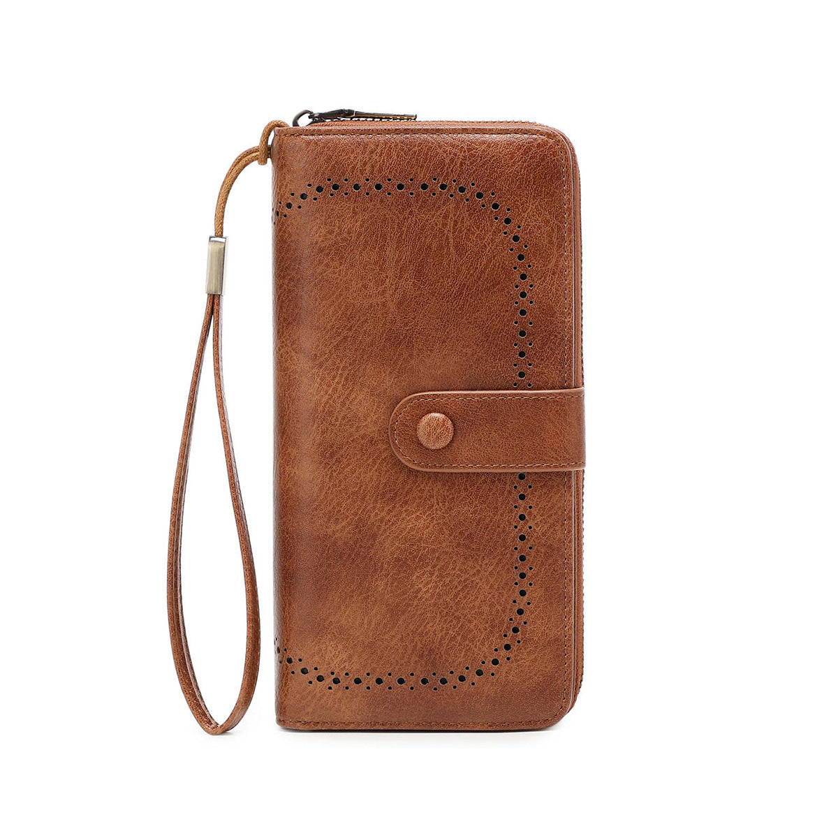 Women's Hollow Out Expanding Retro Large Capacity Ladies Wallet