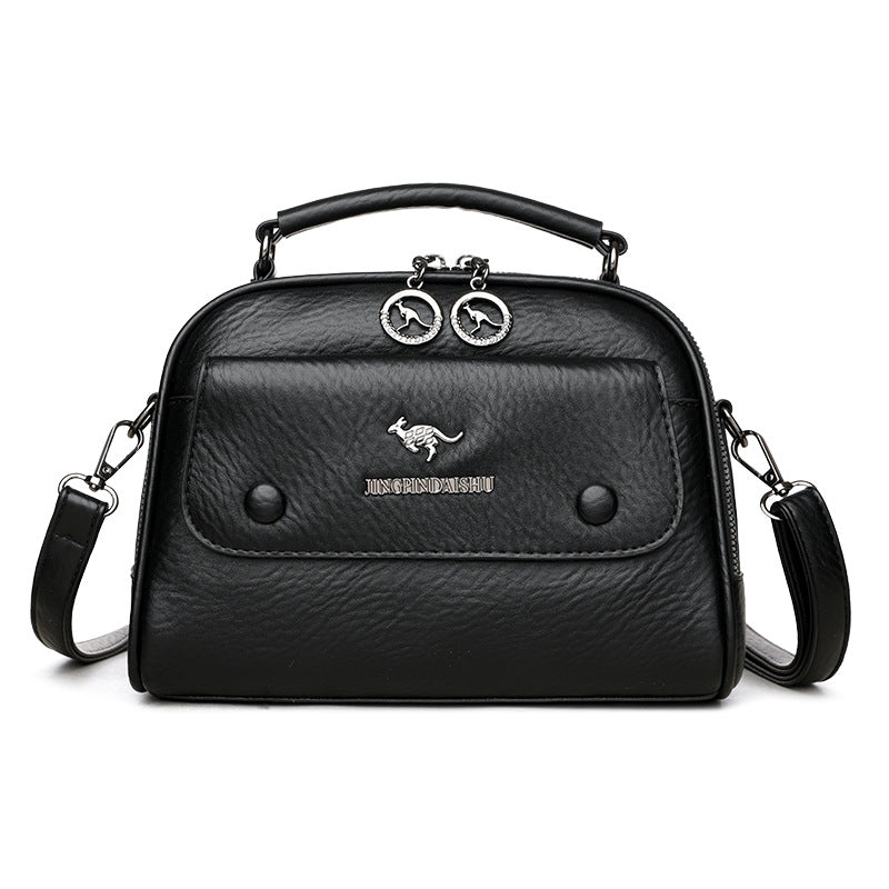 Women's Large Capacity Fashion Texture Commuting Elegant Handbags