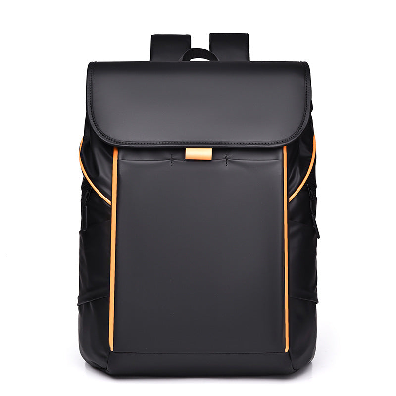Men's Capacity Lightweight Convenient Computer Business Spring Contrast Color Backpacks