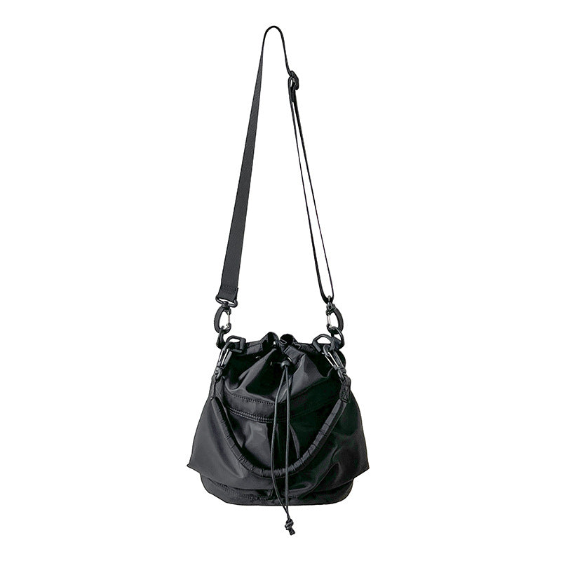 Drawstring Nylon Underarm High-grade Korean Style Shoulder Bags