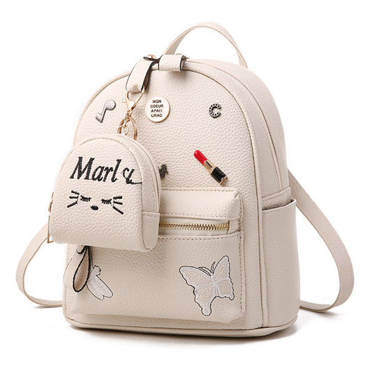 Women's Fashionable Shaping Korean Dignified Straight Backpacks