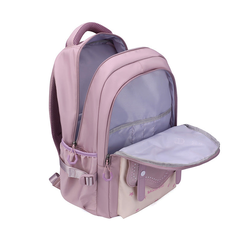 Korean Style Female Junior High Grade Middle School Students' Schoolbags