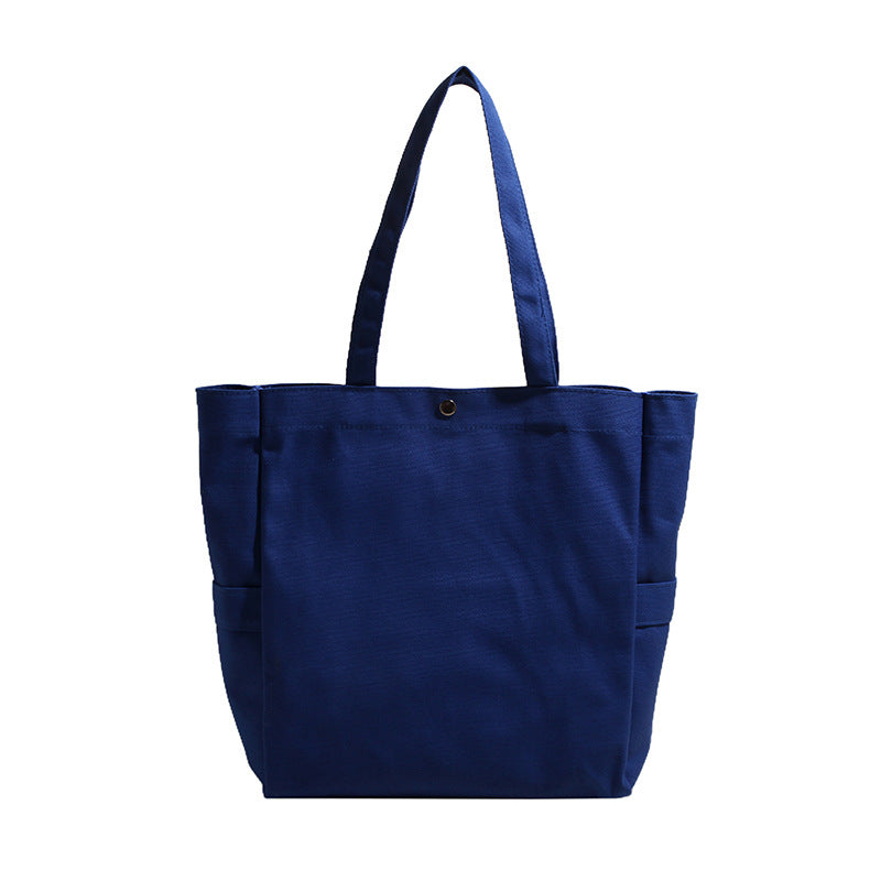 Women's Style Artistic Solid Color Large Capacity Versatile Women's Shoulder Bag