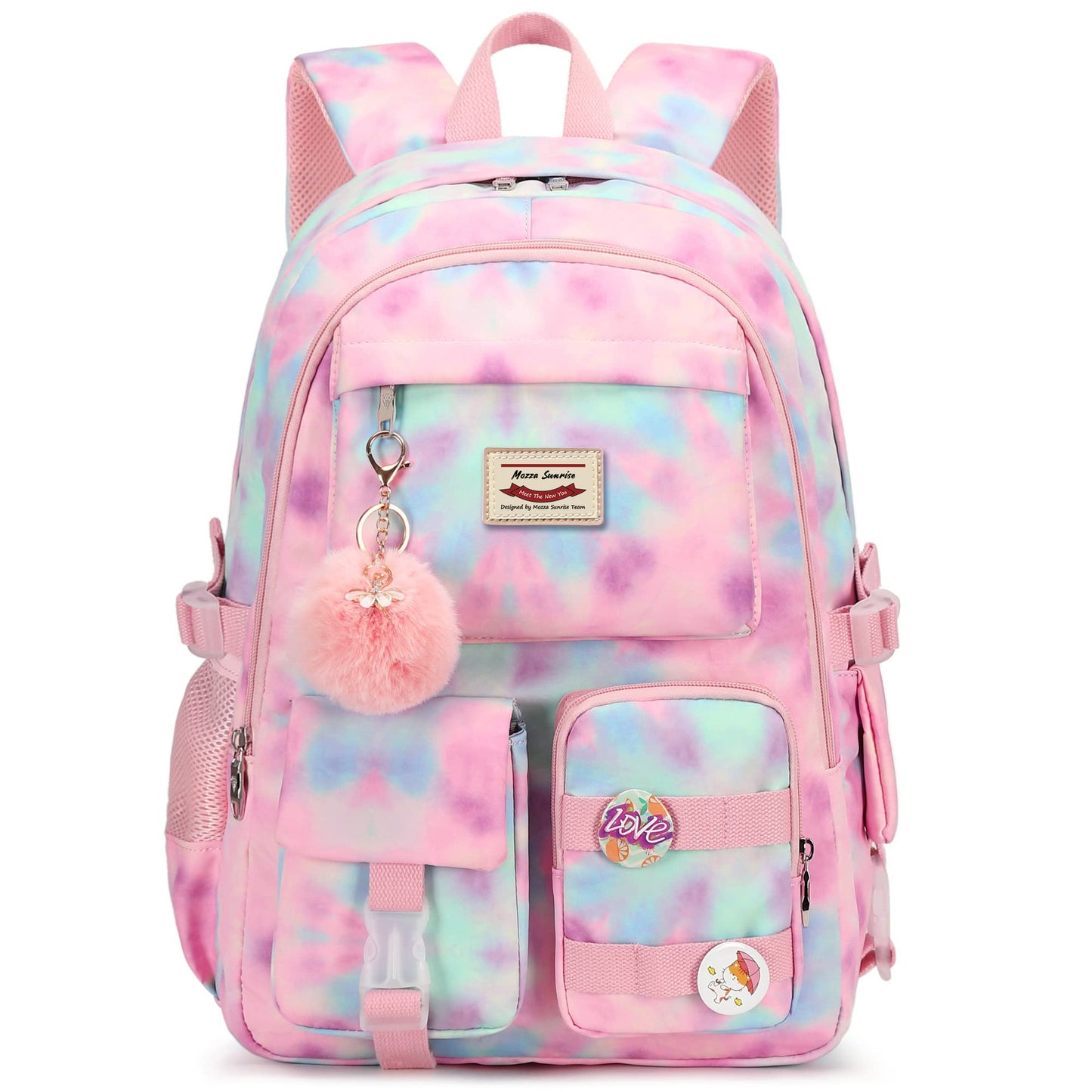 Female Junior High Large Capacity College Backpacks