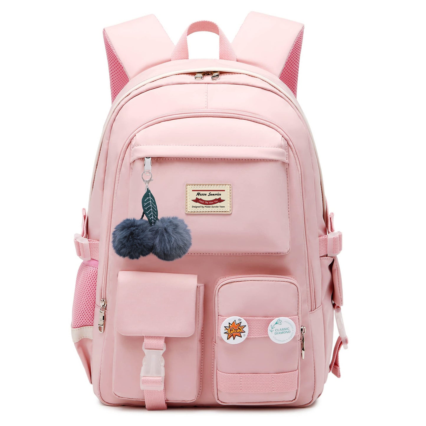 Female Junior High Large Capacity College Backpacks
