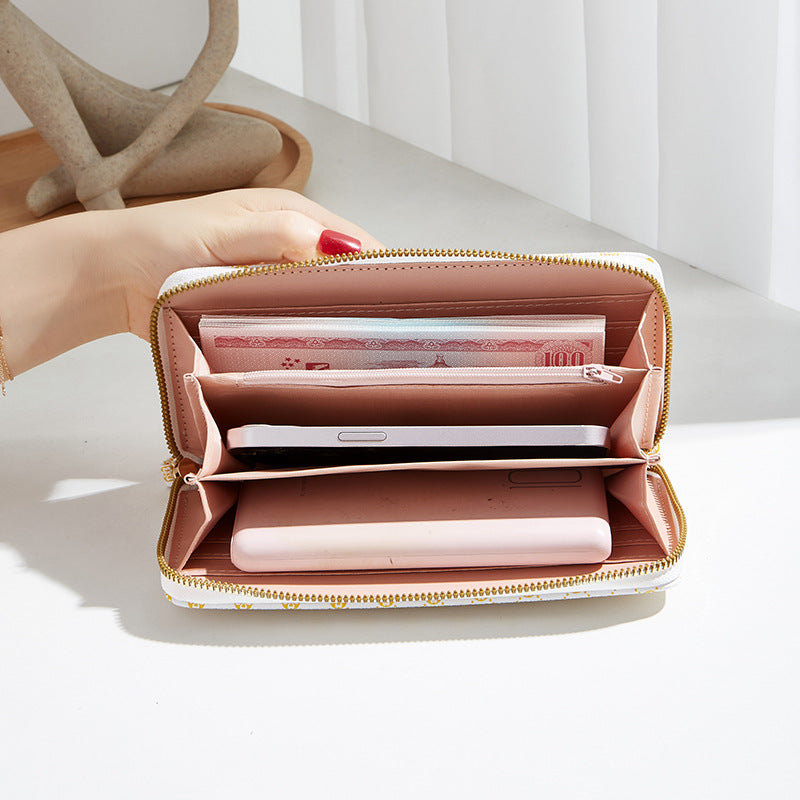 Innovative Women's Fashion Clutch Printed Welfare Ladies Wallet