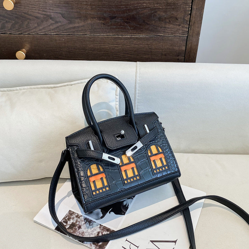 Classic House Platinum Female Summer Crocodile Handbags