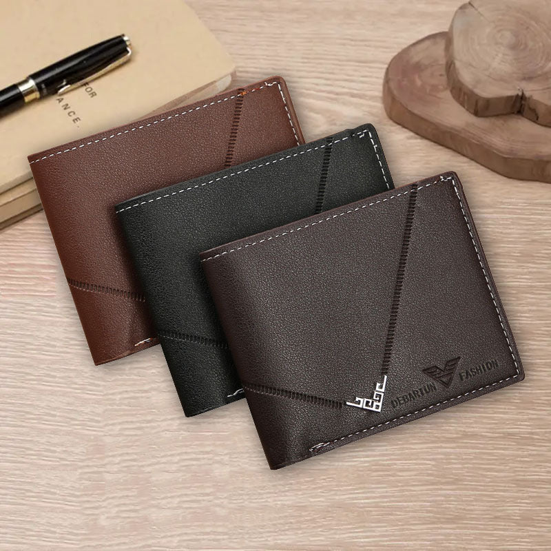 Men's Multiple Slots Certificate Large Capacity Business Men's Wallet