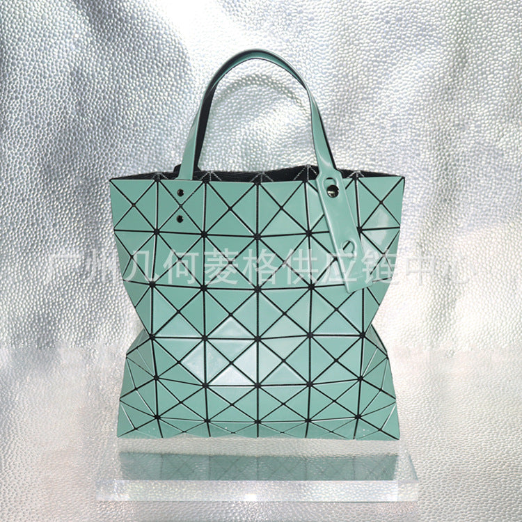 Fritillary Geometric Diamond Pattern Plaid Commuter Shoulder Bags