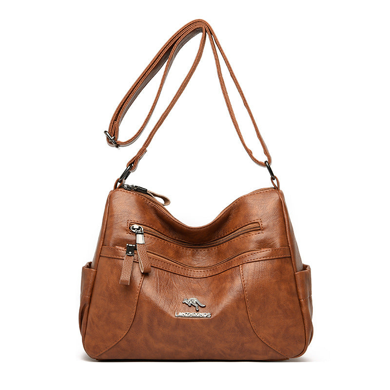 Women's Korean Style Simple Large Capacity Mom Crossbody Bags