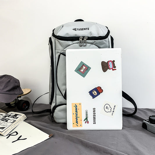 Women's & Men's & Capacity Water-resistant Independent Shoe Warehouse Backpacks