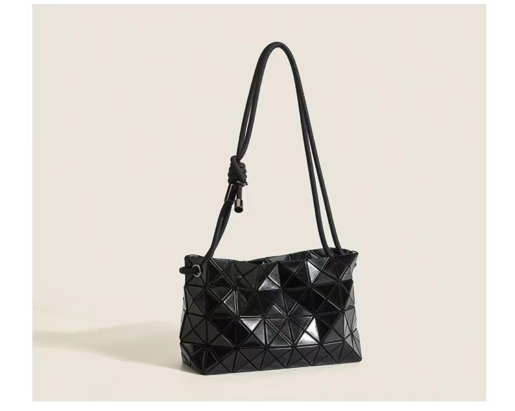 Women's Life Original Geometric Rhombus Drawstring High-grade Handbags