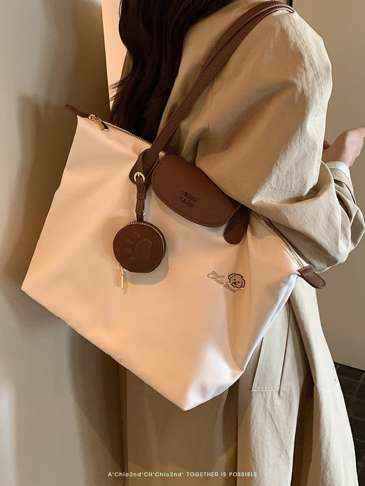 Women's Early Morning Large Capacity Commuter Portable Shoulder Bags