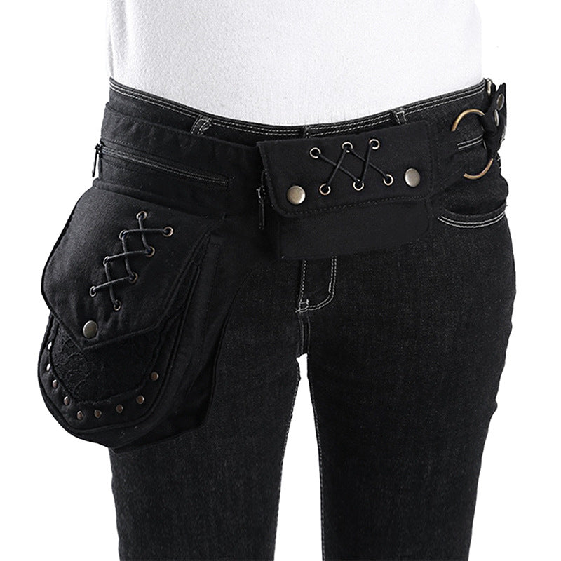 Women's & Men's & Retro Multifunctional Mobile Fashion Leisure Men's Waist Packs