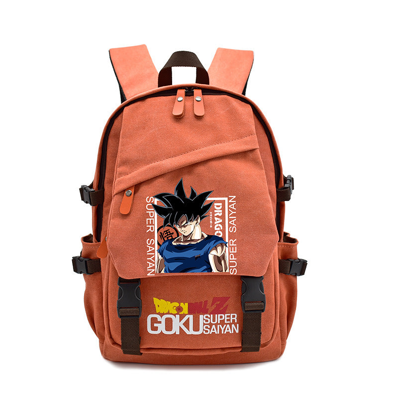 Men's Piece Cartoon Dragon Ball Totoro Joint Middle School Students' Schoolbags