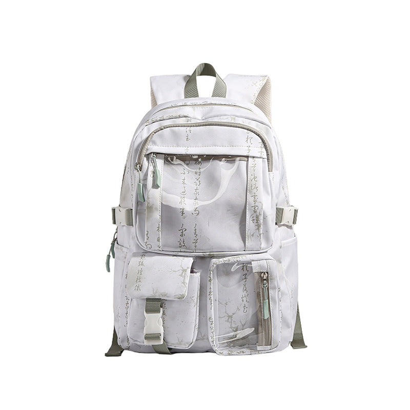 Style Large Capacity Cartoon Female Junior High Backpacks