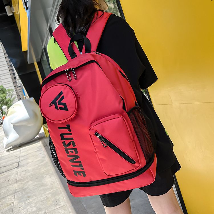 Men's Fashion Korean Style Design Badminton Personality Backpacks