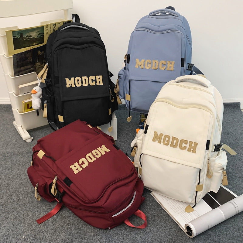 Male Junior High Fashion Cool College Backpacks