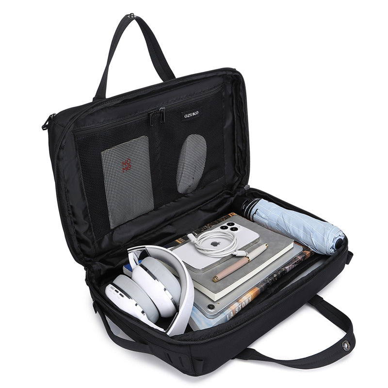 Men's Business Computer Stylish Versatile Large Capacity Laptop Bags