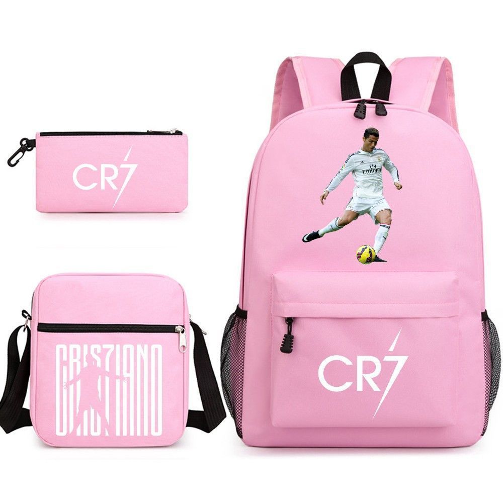 Pencil Three-piece Canvas Large Capacity Leisure Shoulder Bags