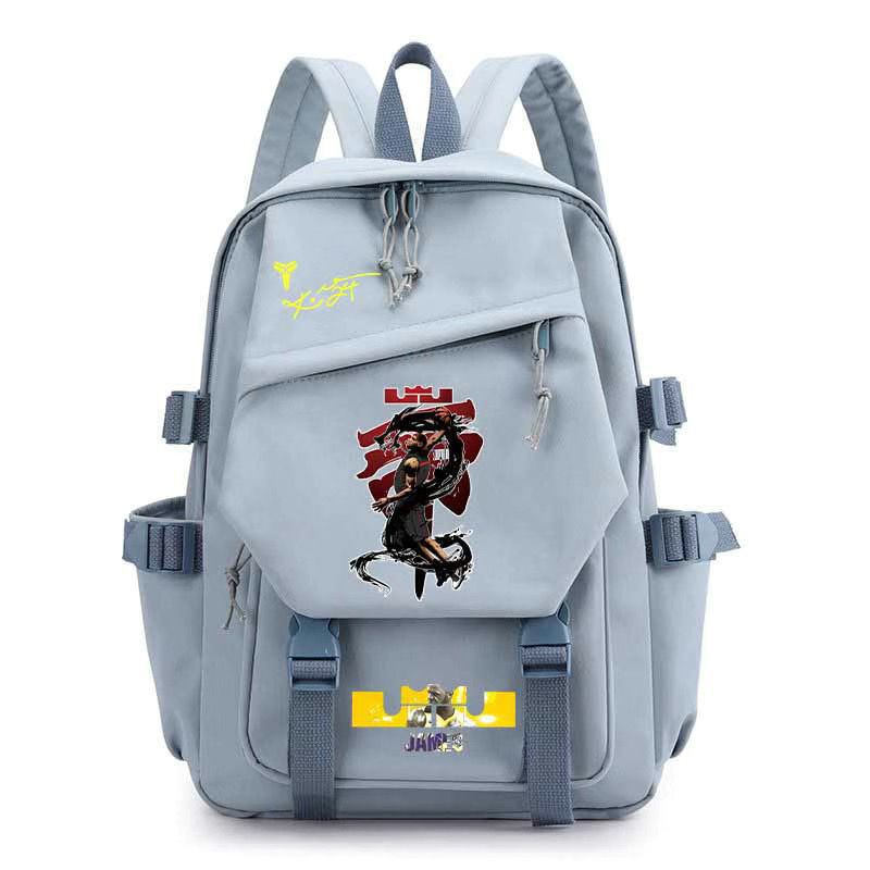 Men's Kobe James Curry Owen Basketball Junior High Backpacks
