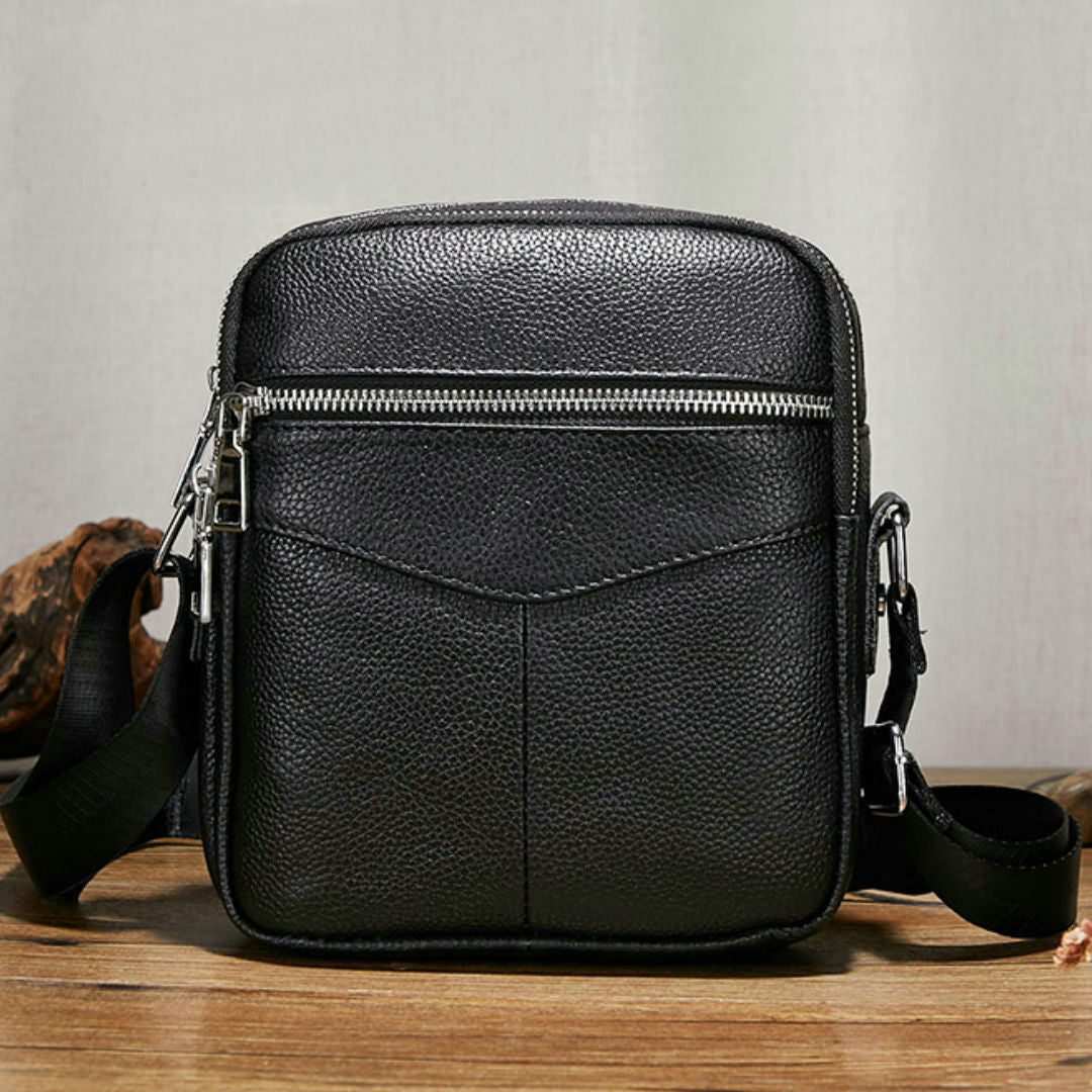 Men's Innovative First Layer Cowhide Fashion Men's Shoulder Bags