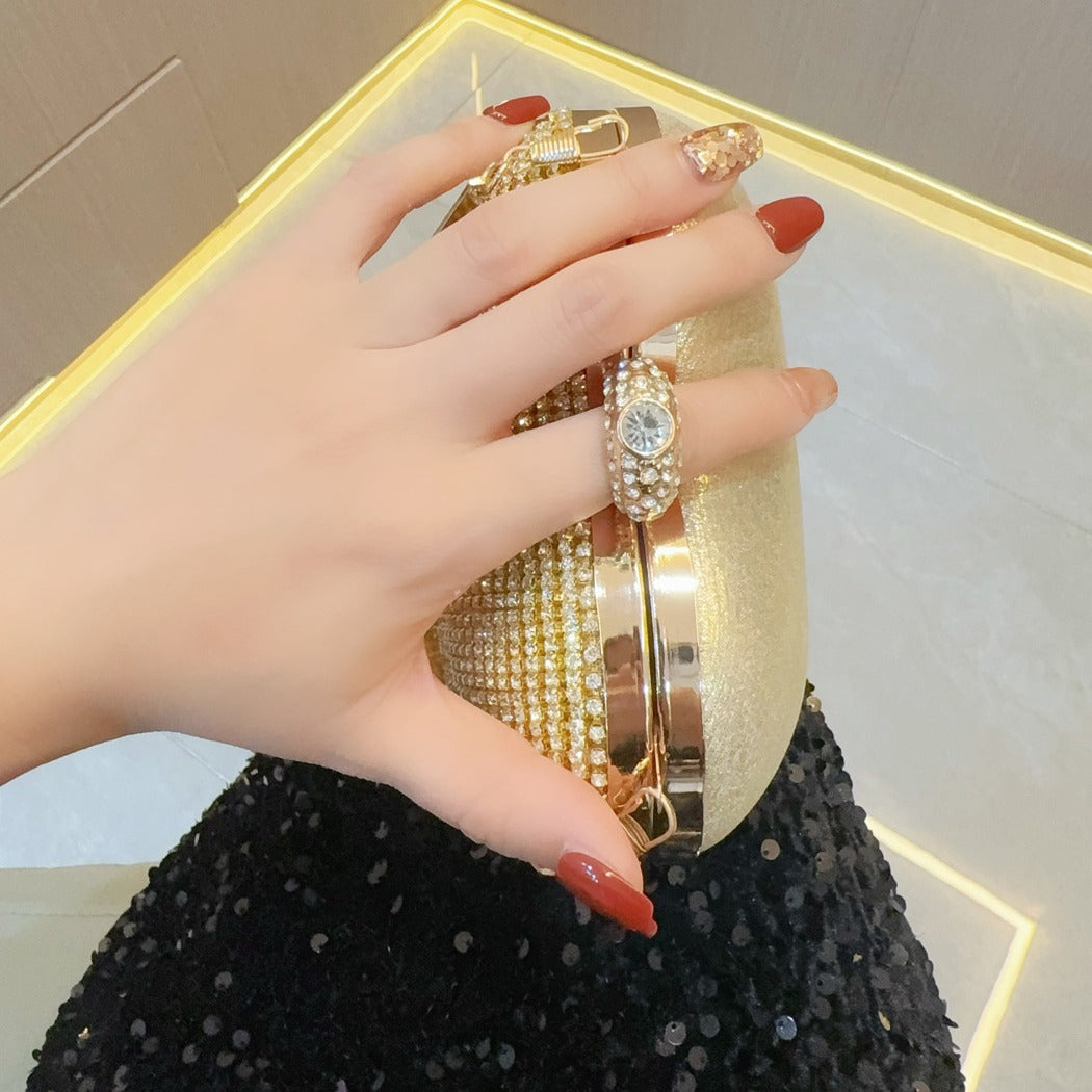 Birthday Party Banquet Diamond Clutch Hand Evening Bags