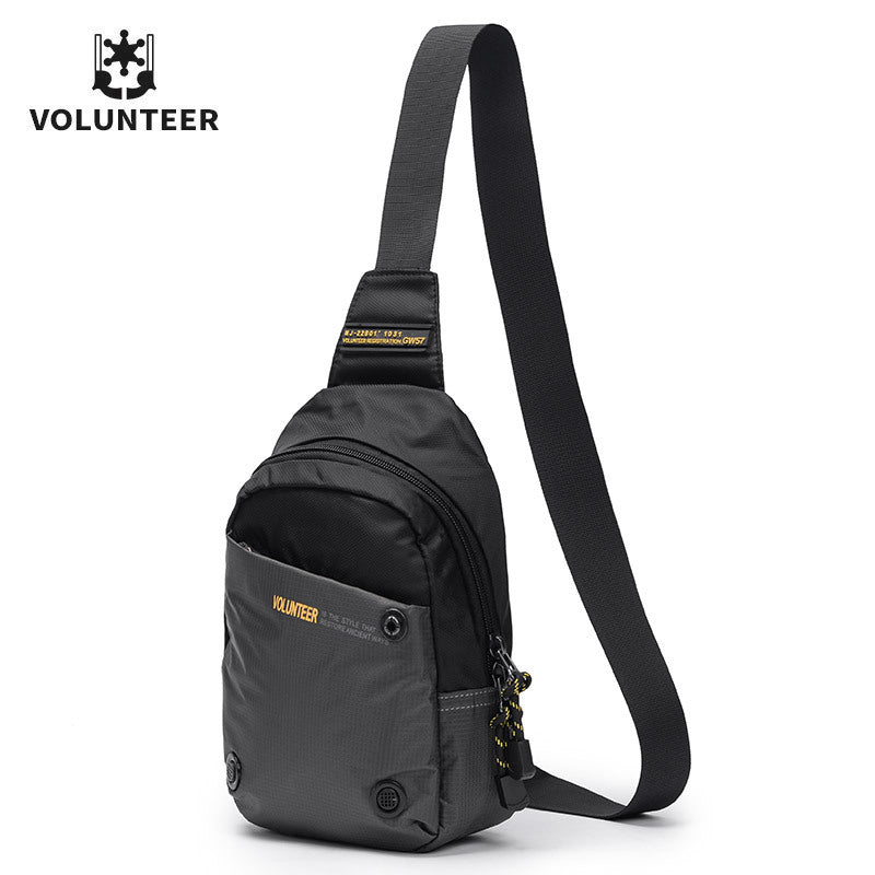 Men's Glamorous Leisure Oxford Cloth Canvas Men's Chest Bags