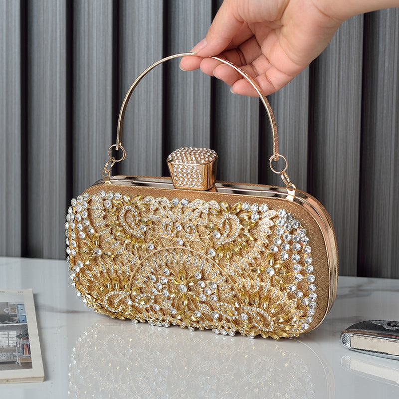 Graceful Slouchy Dinner Design High-grade Diamond Bags