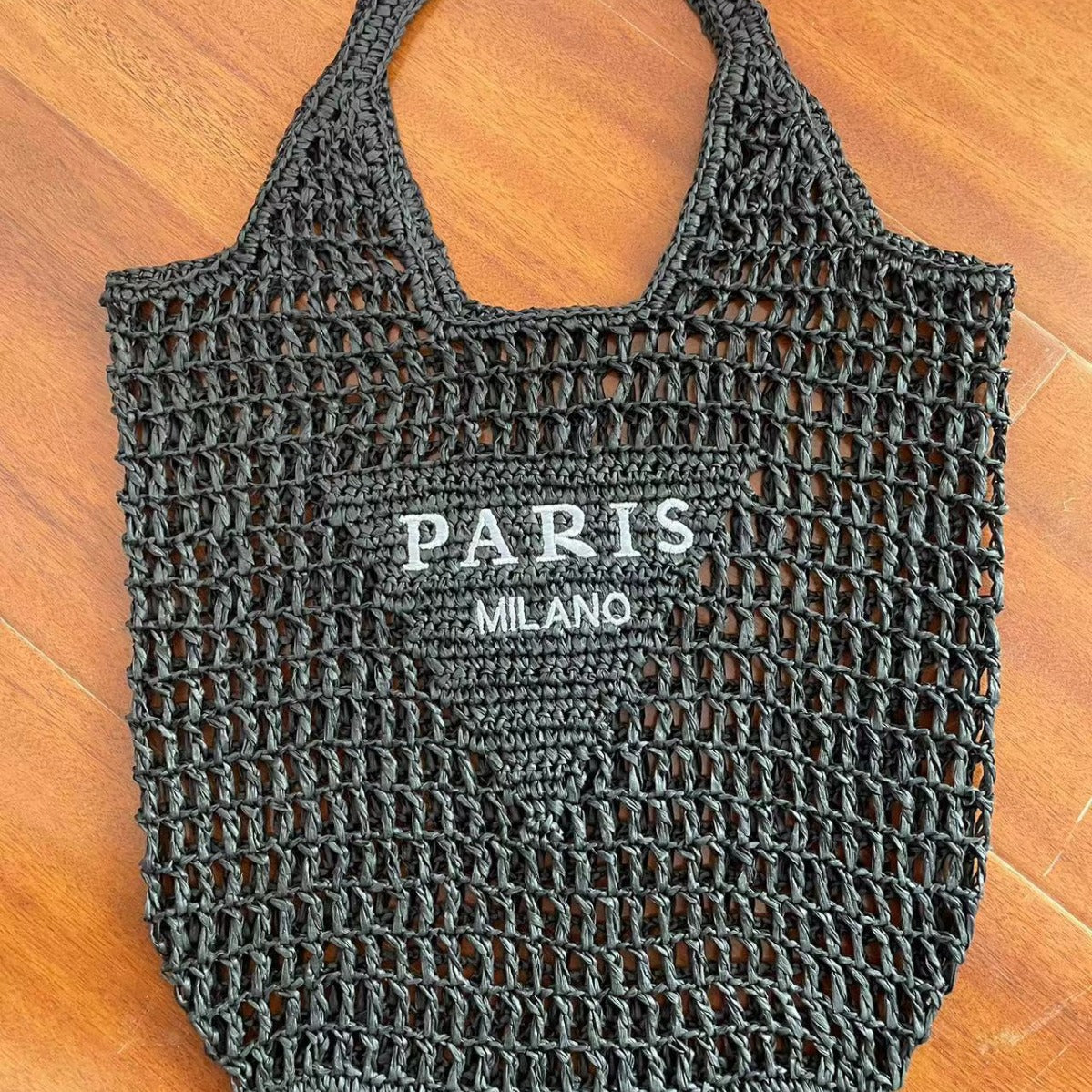 Round Goddess Underarm Handmade Straw Bearded Armpit Bags