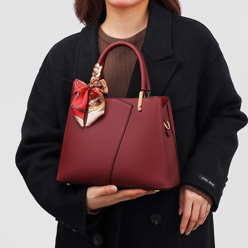 Women's Portable Mother For Mother-in-law Red Bridal Bags