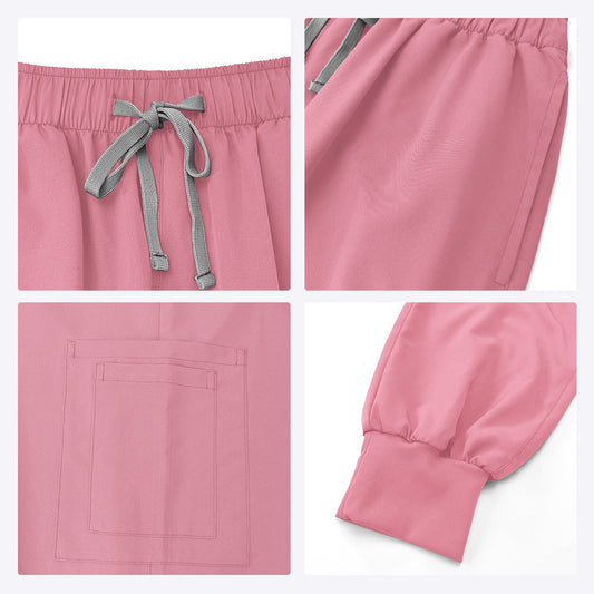 Women's & Men's Doctors Nurses Hand Washing Solid Color Uniform