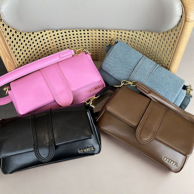 Women's Design High-grade Single Soft Cloud Pillow Small Square Bags