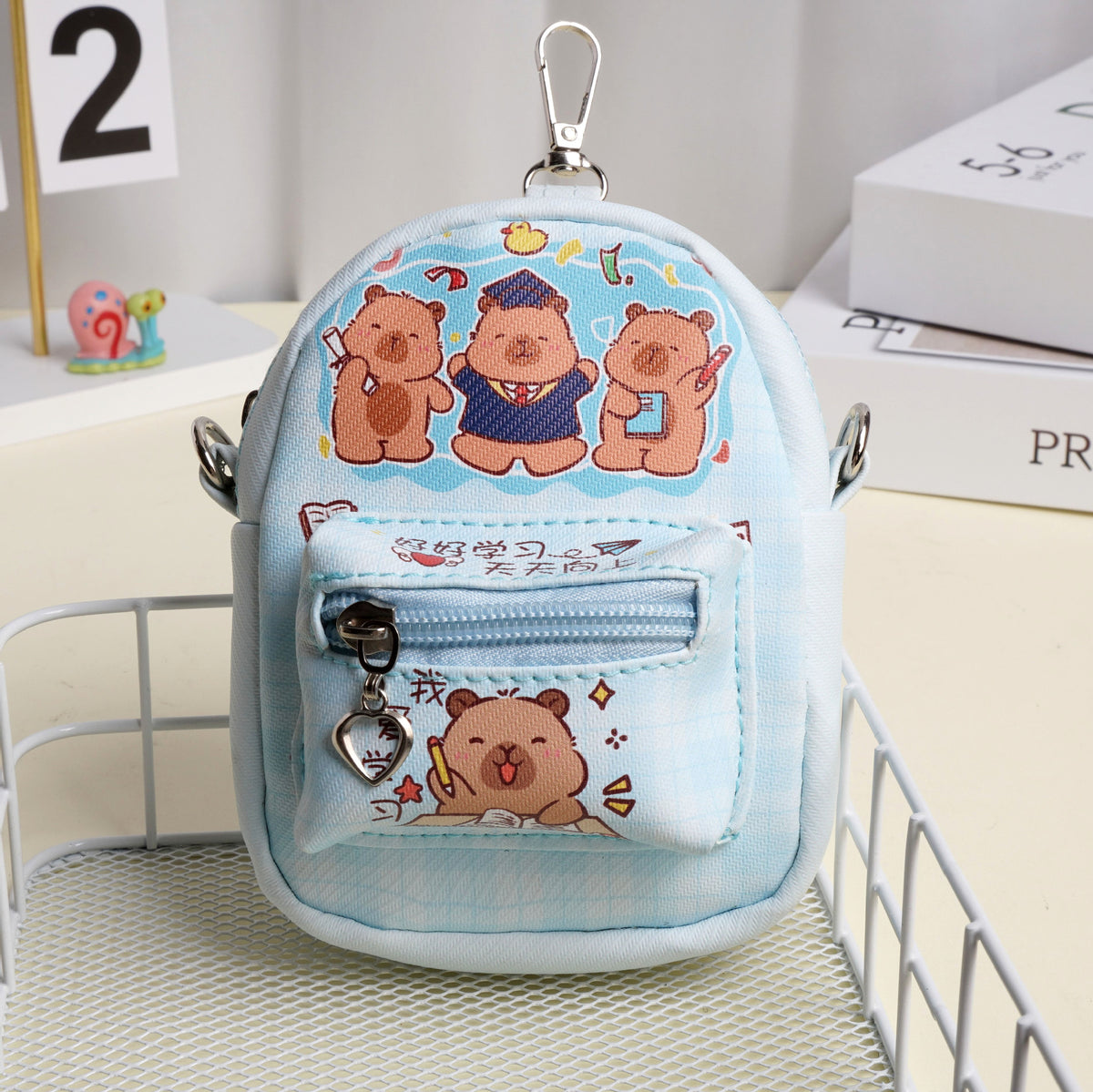 Comfortable Women's Good-looking Capybara Portable Storage Bags