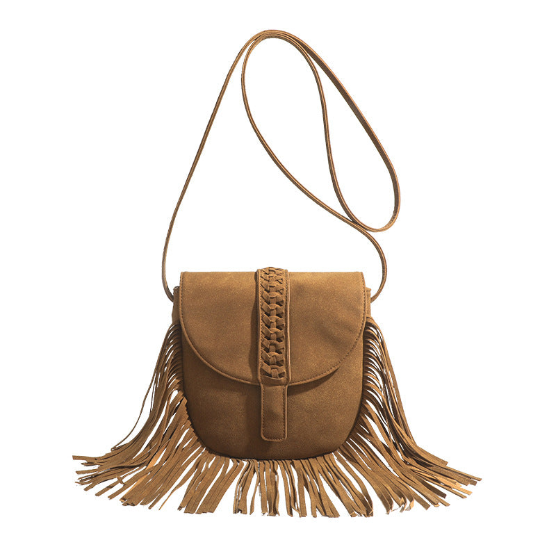 Winter Faux Deerskin Veet Cover Oblique Bags