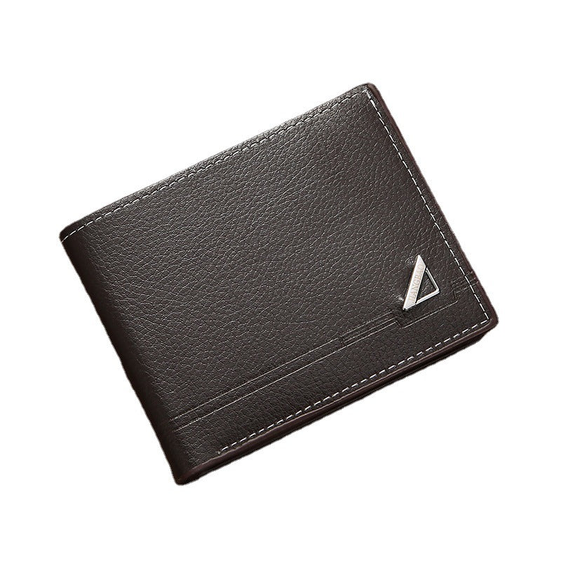 Men's Youth Business Horizontal Fashion Large Capacity Men's Wallet