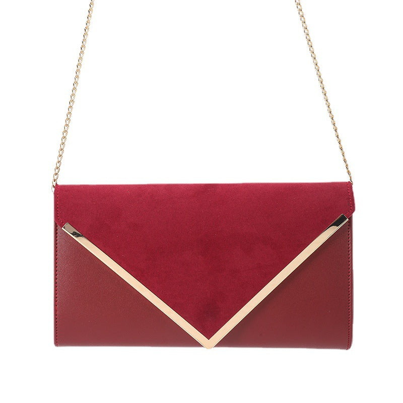 Women's Trendy Retro Medium Soft Solid Color Bags