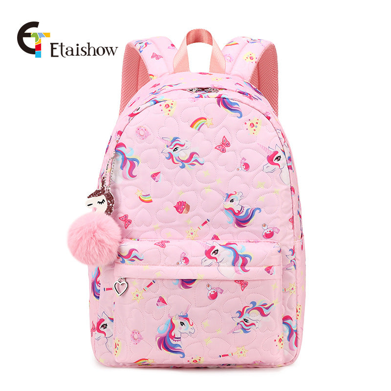 Korean Style Large Capacity Campus Leisure Backpacks